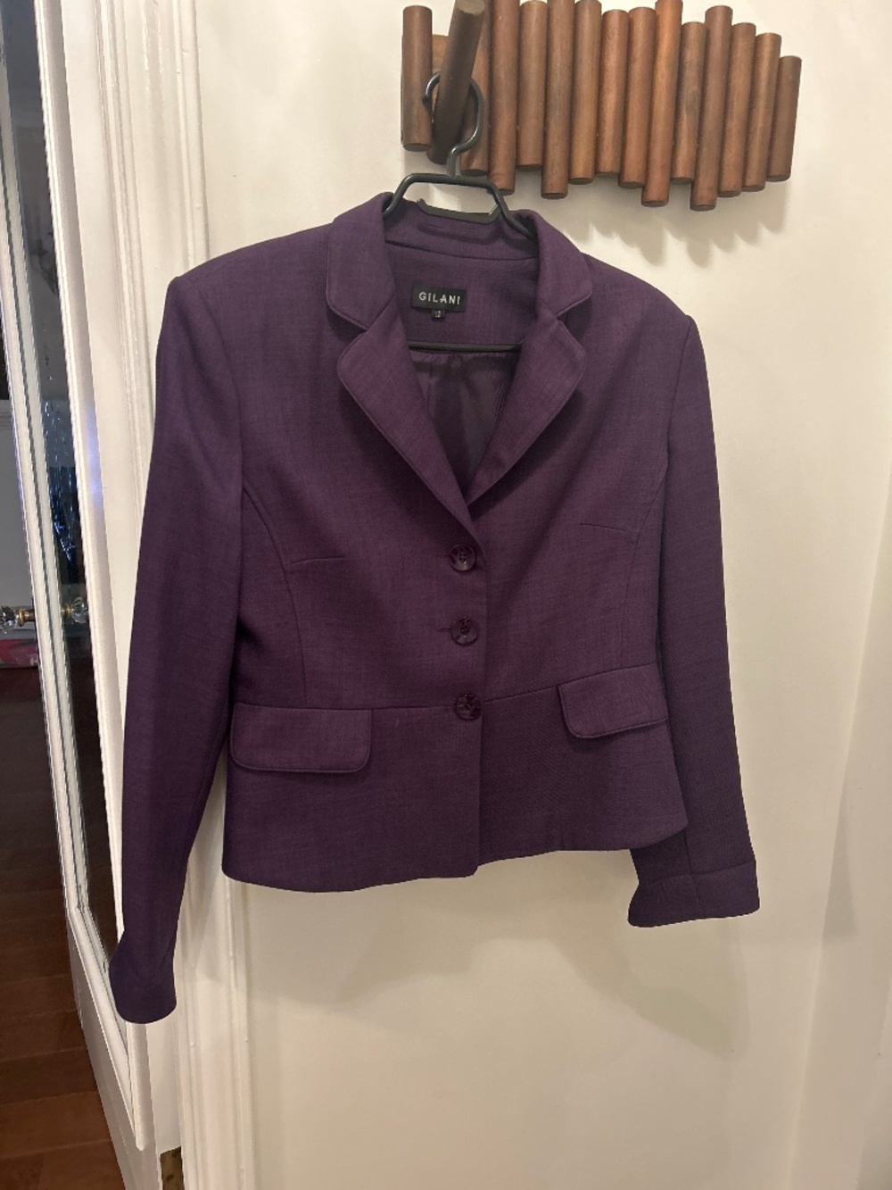 Purple blazer